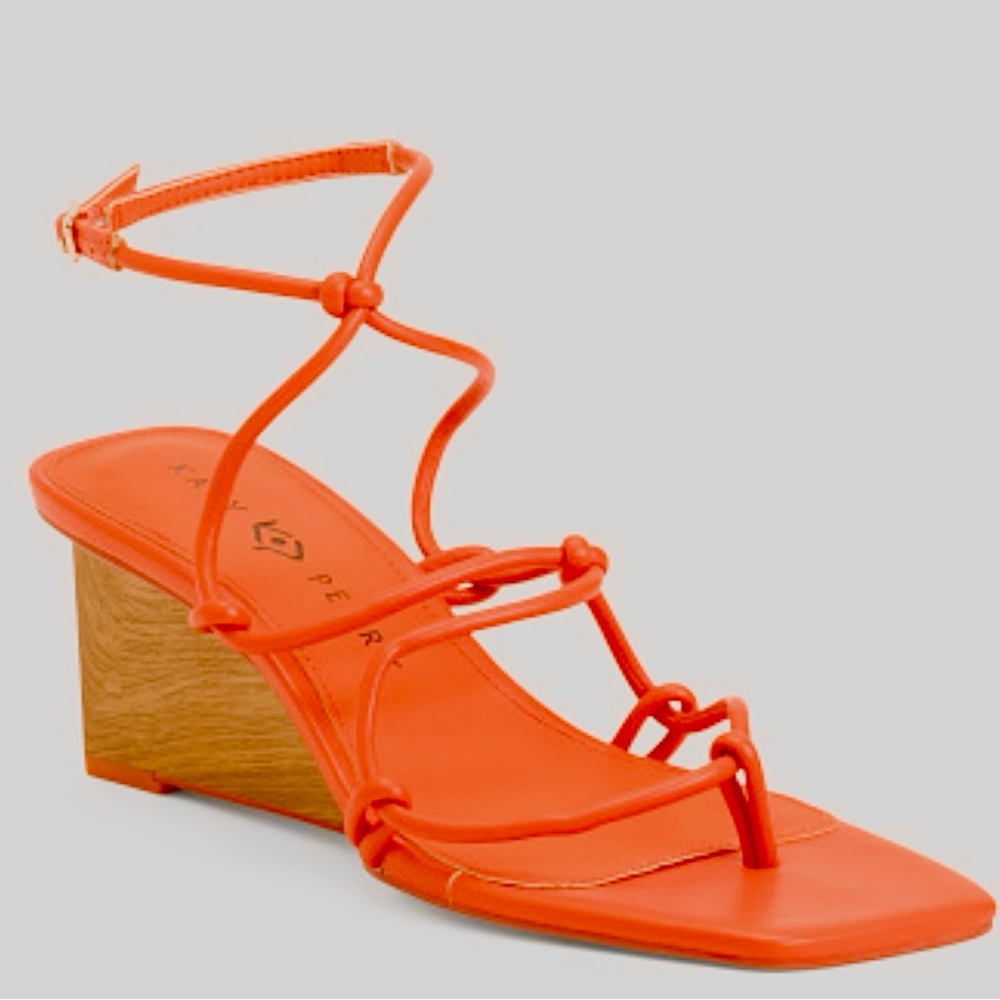 Katy Perry Knotted Contrast Sandals